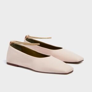 Maria Luca Nude Augusta Ballet Flat size EU 37 US 7